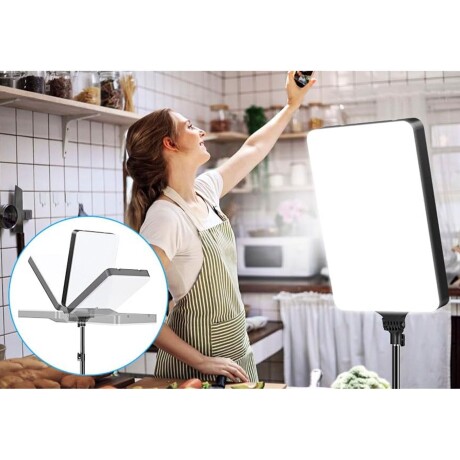 Aro de Luz LED 19" para Maquillaje y Fotografía con Control Aro de Luz LED 19" para Maquillaje y Fotografía con Control