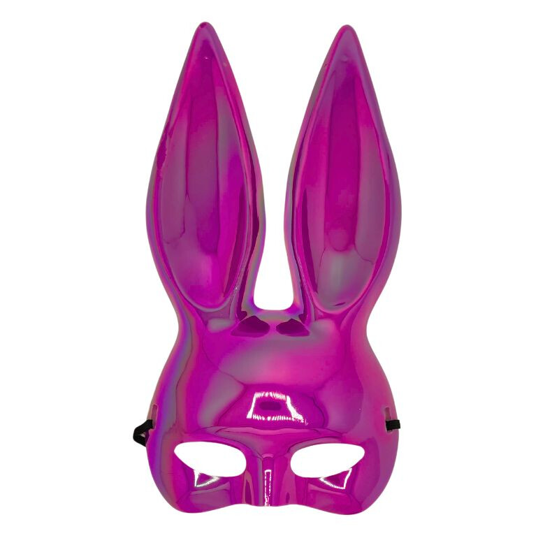 Antifaz Diseño Conejo Tornasol Violeta