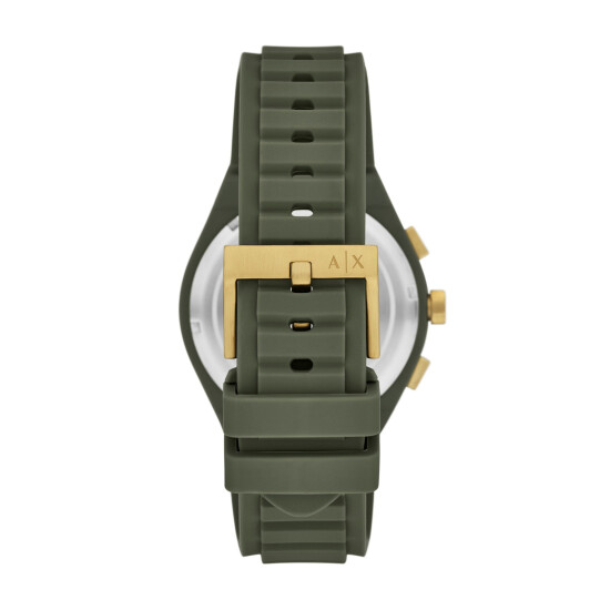Reloj ARMANI EXCHANGE SYNC Silicona Verde Esfera 44mm 0