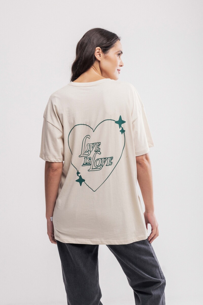 Remera Alejandria Crudo