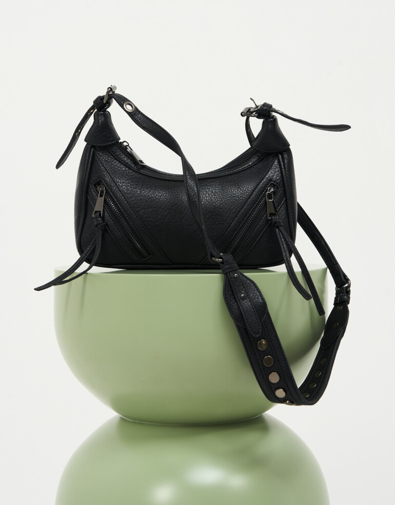 Bandoleras Bandolera Tachas - Negro
