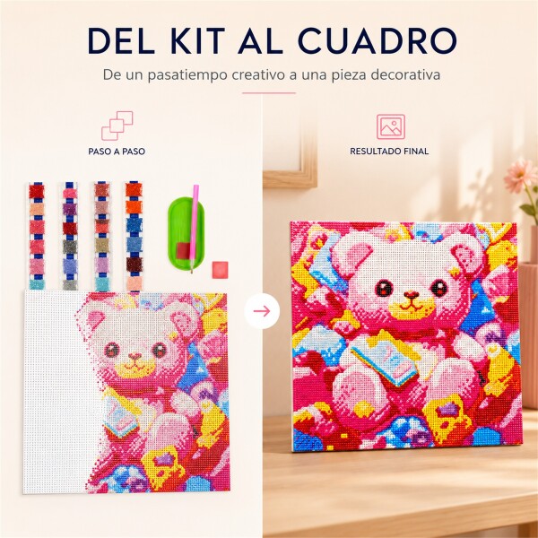 Kit de Pintura Diamante 5D Diamond Painting 30 x 30 cm DISENO 3