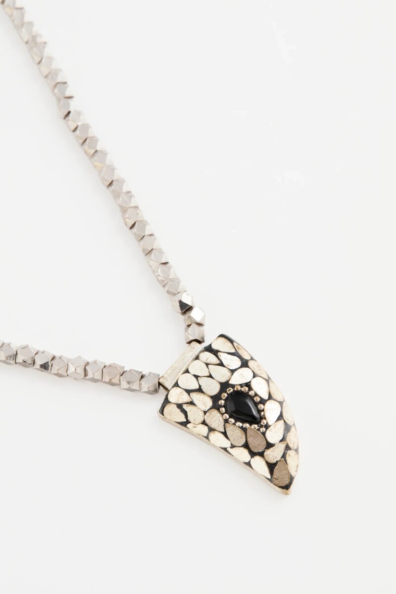 Collar New Ocean Stone Plata