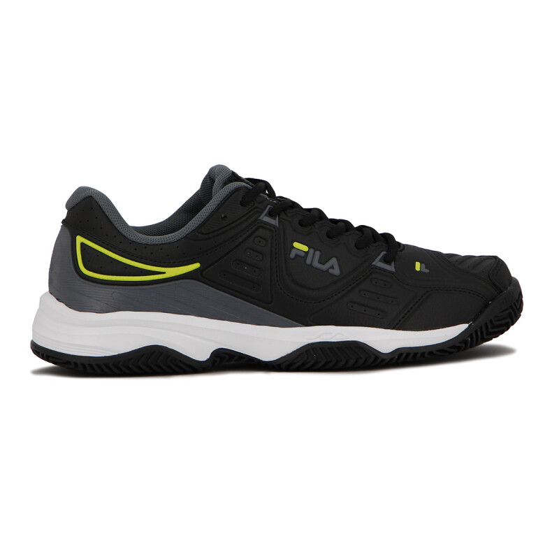 Championes Tennis Hombre Fila Forehand Clay Negro-Grafito