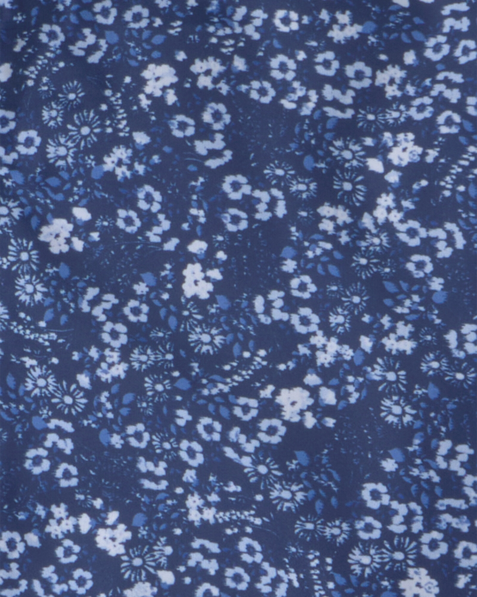 Campera resistente al agua, azul marino, diseño floral Sin color