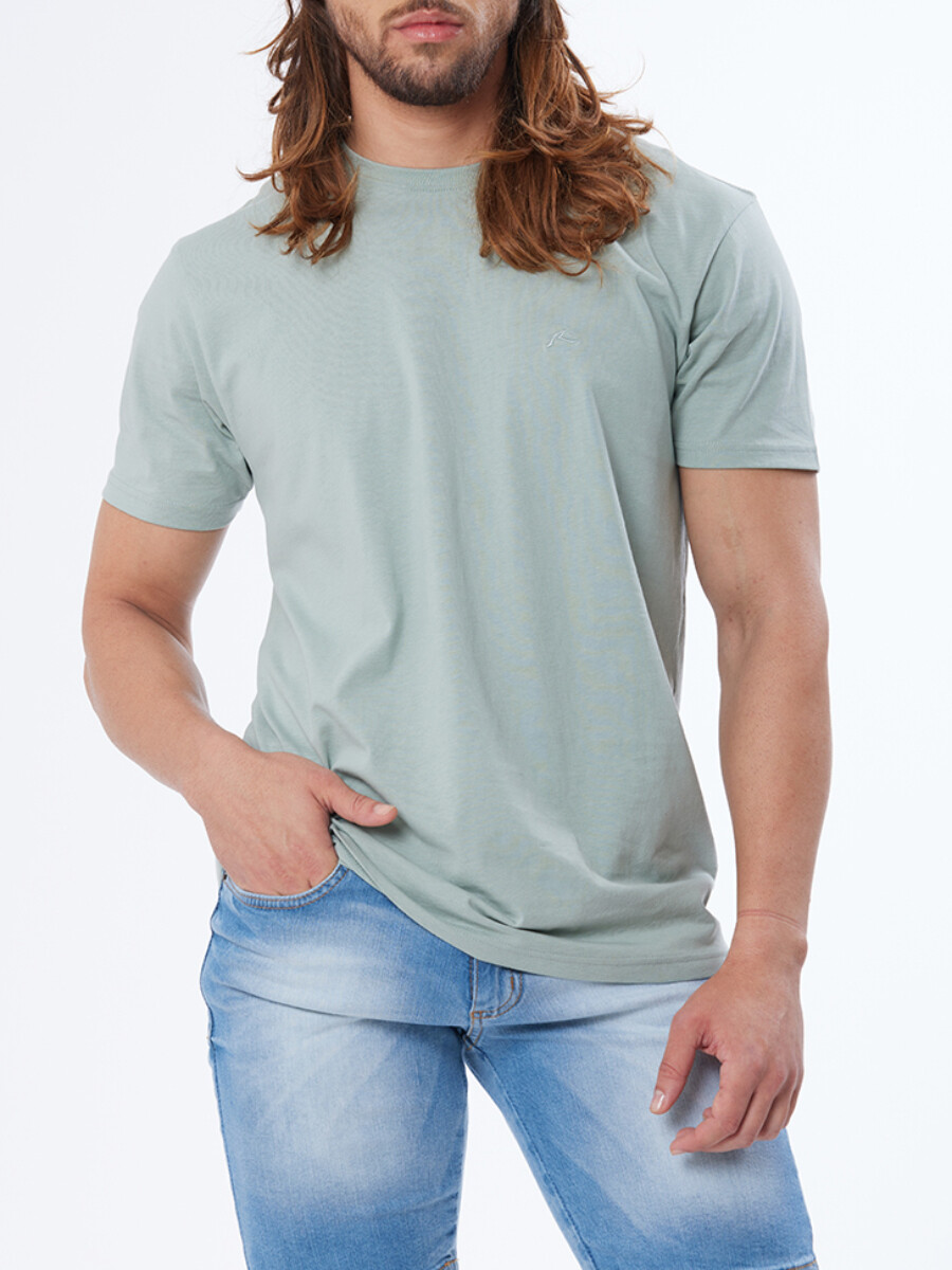 T-SHIRT SULTAN RUSTY - Verde Claro 