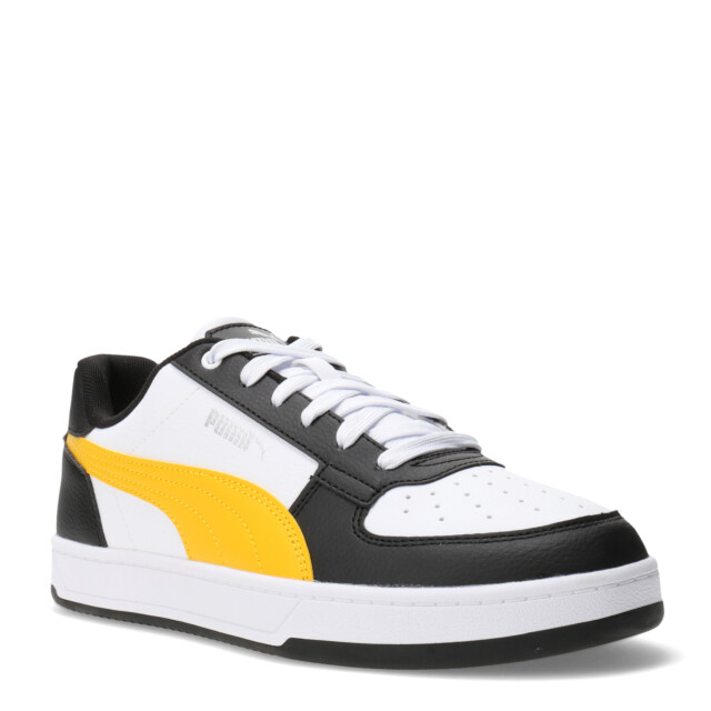 Championes de Hombre Puma Caven 2.0 Mns Blanco - Negro - Amarillo
