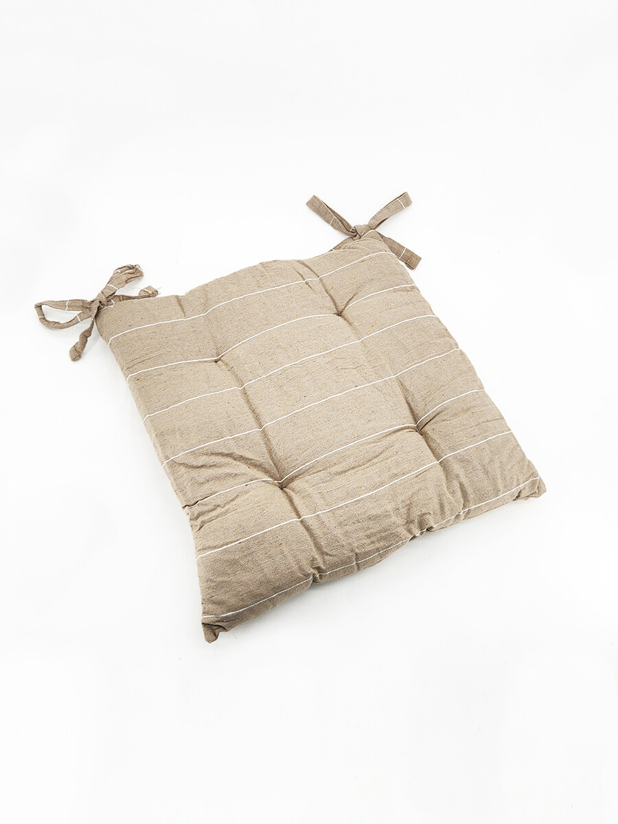 ALMOHADON SILLA RAYAS - BEIGE 