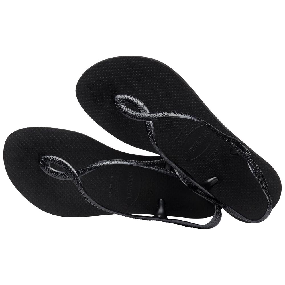 Sandalias Havaianas Luna FC Mujer Negro