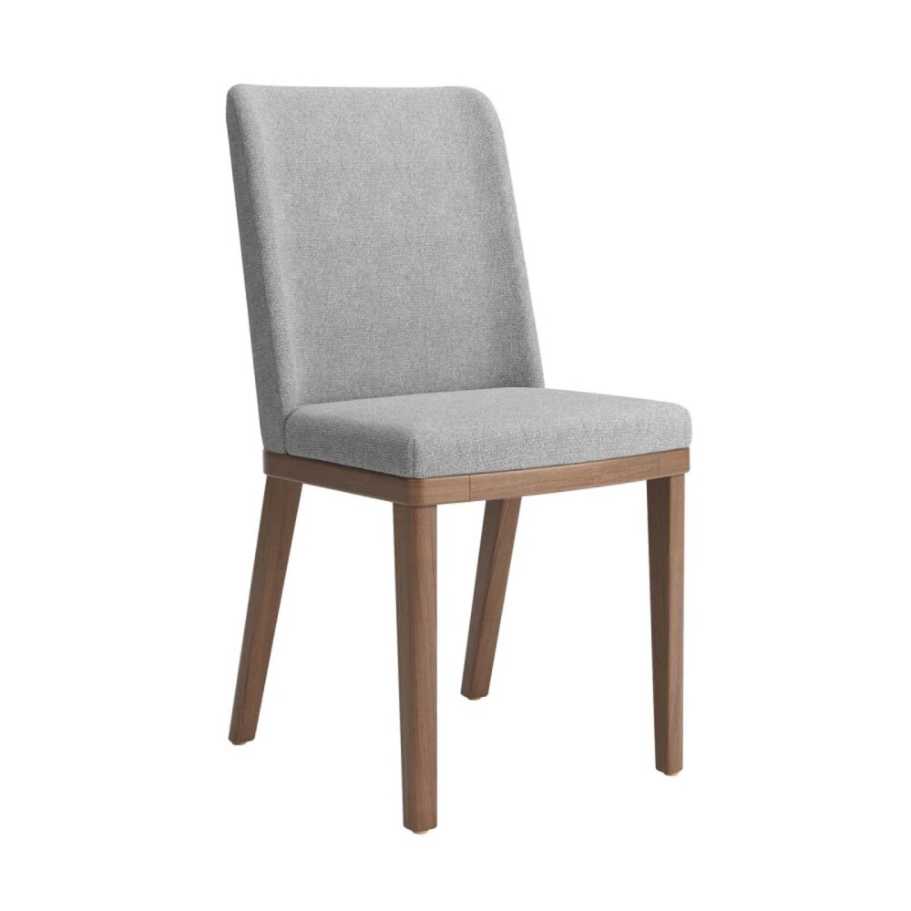 SILLA DE COMEDOR MADERA GRIS LORIELA