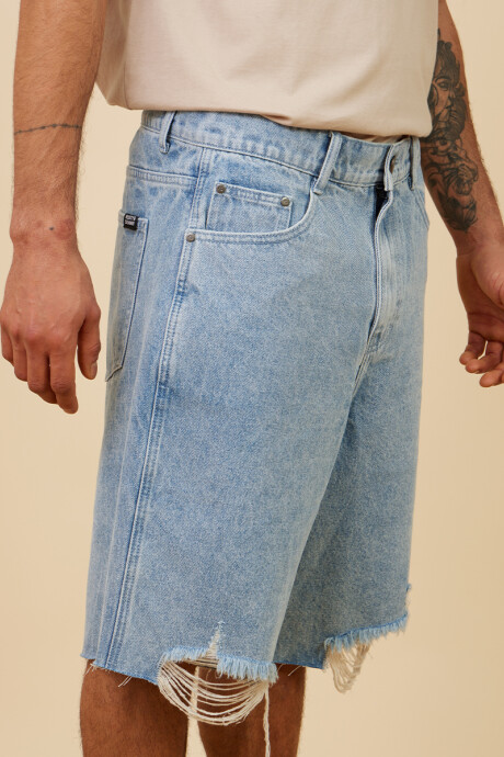 BERMUDA RAGMA RUSTY Azul Claro