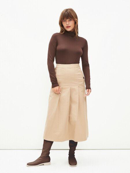 FALDA CASANDRA BEIGE