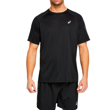 REMERA ASICS ICON SS Black