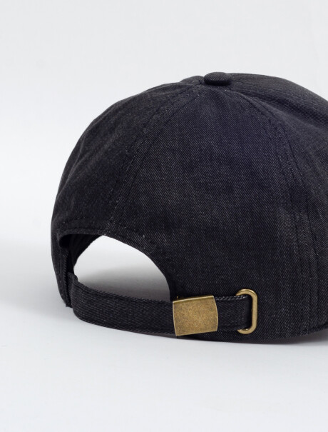 Gorra stoneada negro