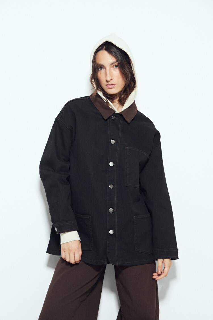 SOBRECAMISA OFELIA Negro