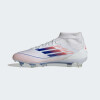 Championes Adidas F50 Pro Mid-Cut FG Blanco