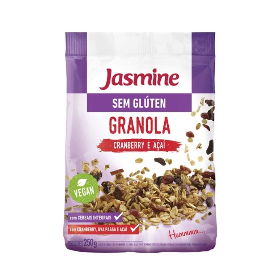 Granola De Arándanos Y Acai Sin Gluten Jasmine 250g Granola De Arándanos Y Acai Sin Gluten Jasmine 250g