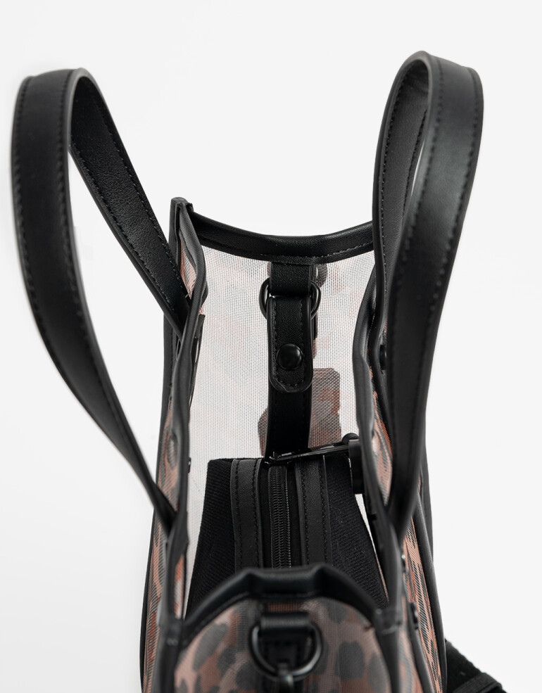 City Cartera Formato City - Estampado Animal Print