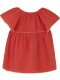 Vestido De Ba#o Con Ric Rac A Contraste Gris
