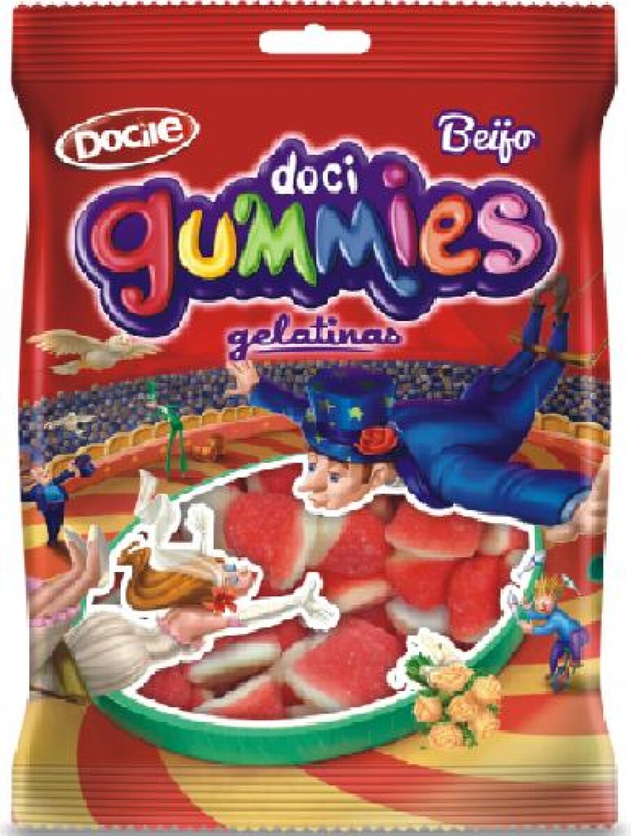 Gomitas besos DOCILE 250g 