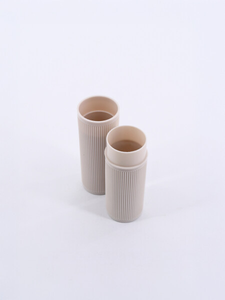 ESTUCHE VIAJE PARA CEPILLO DE DIENTES GRIS