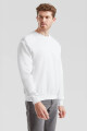Buzo deportivo clásico escote redondo - UNISEX BLANCO