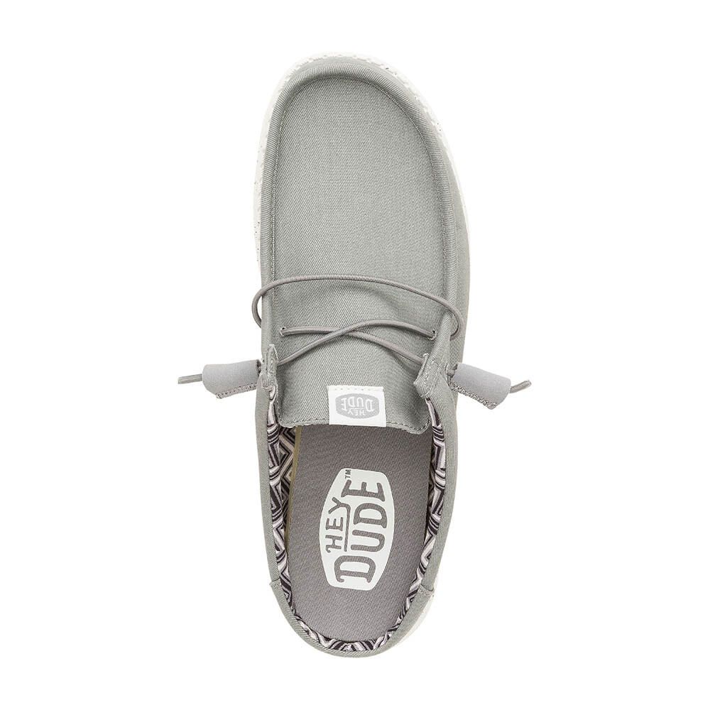 Zuecos Wally Slip Stretch Canvas - Hombre Grey