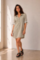 VESTIDO LINO POLO BEIGE