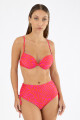 Top push up yes print texturado Fondas