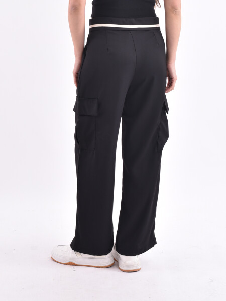 PANTALON LOOSEP NEGRO