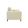 SOFA 100% CUERO - 3 CUERPOS - MODELO BLANC - COLOR PERLA SOFA 100% CUERO - 3 CUERPOS - MODELO BLANC - COLOR PERLA