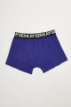 BOXER BAMBU CORTO AZUL