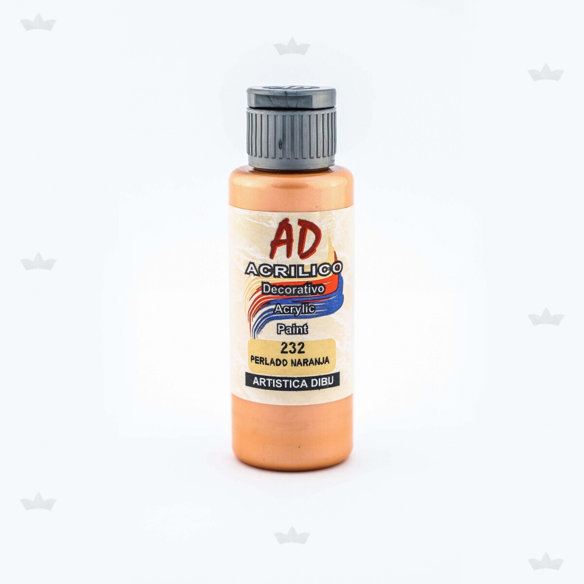 ACRILICO DECORATIVO NARANJA PERLADO 60 ML 