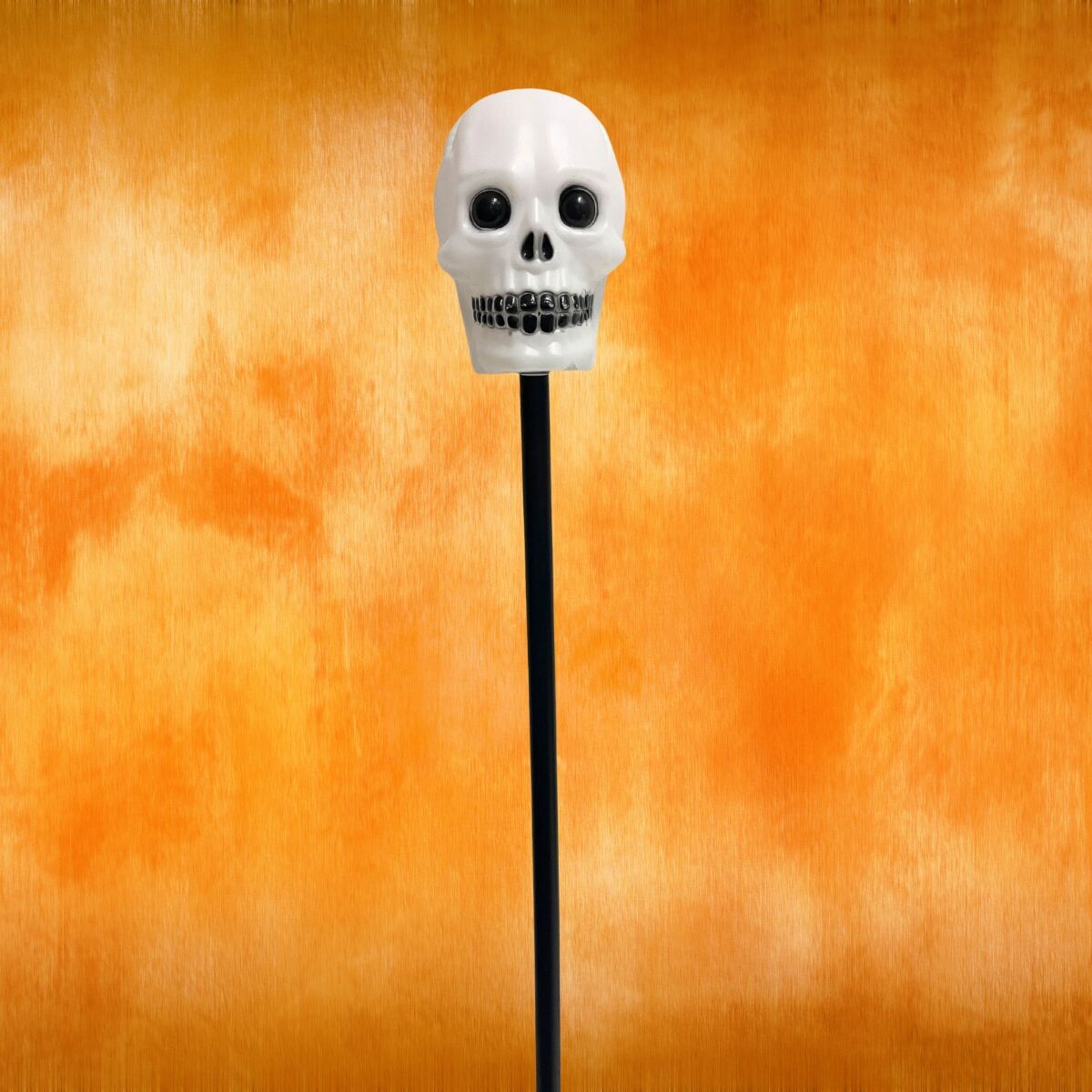 Bastón de Cráneo Halloween 110 cm 
