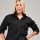 Camisa de dama lisa m/l slowly Black C/br