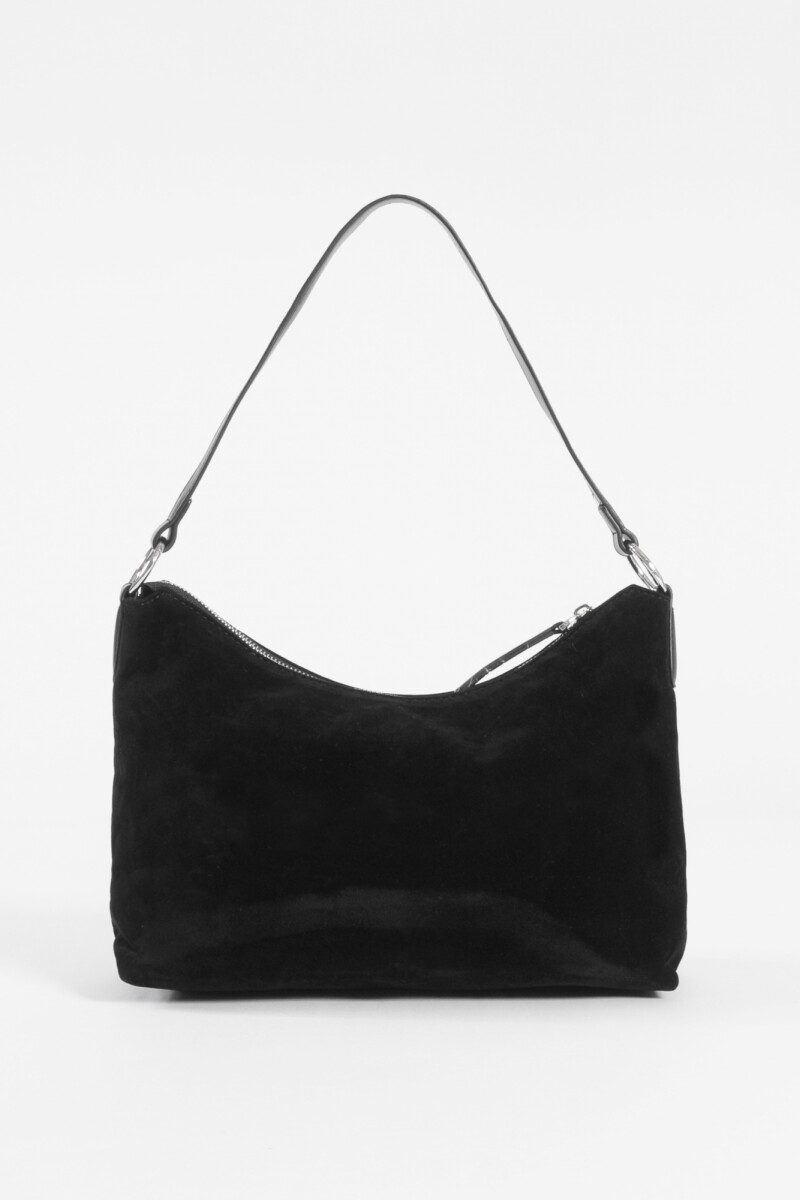 Bandolera vintage tachas strass negro