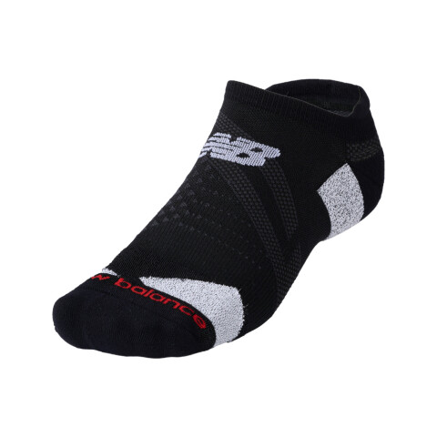 Medias Training Run Foundation 2.0 No Show Tab 1 Par Unisex Black