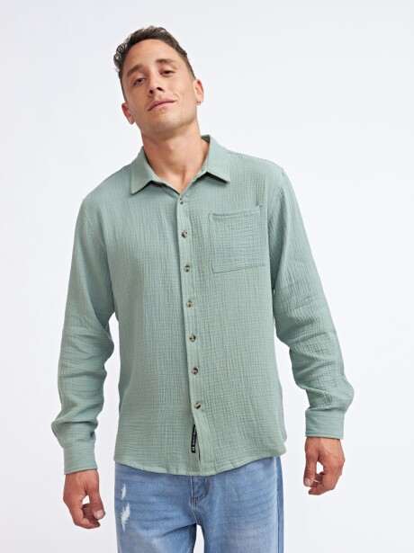 CAMISA LORETO VERDE