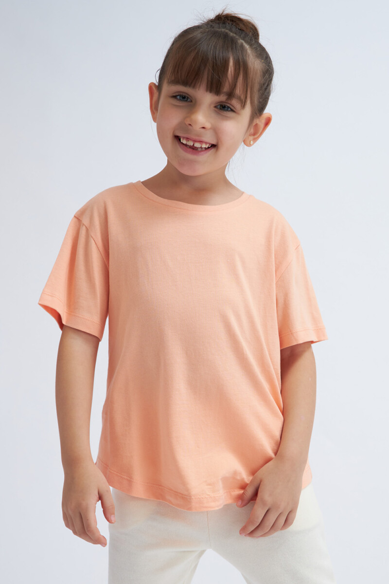 Remera manga corta - Salmón 