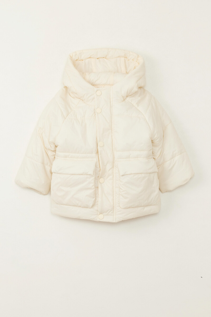 Campera abrigo Beige