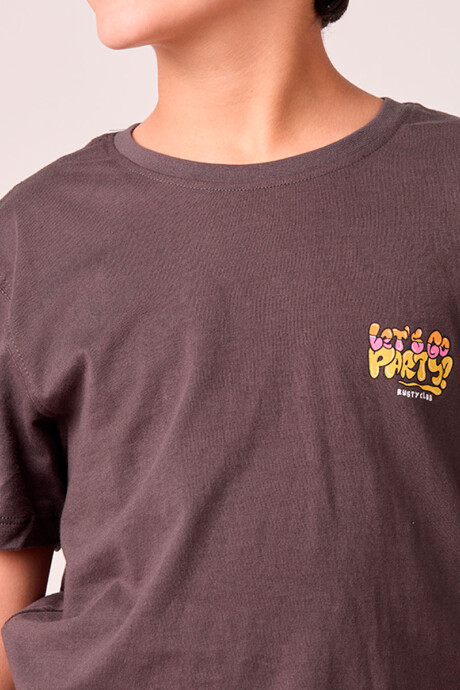 T-SHIRT ANENTO TEEN RUSTY Gris Oscuro