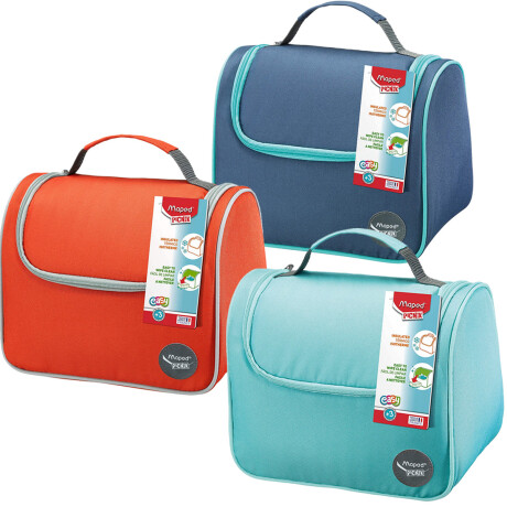 Bolso Conservadora Lunchera Escolar Maped Picnik Azul