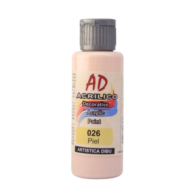Acrílico Decorativo Ad 60 Ml Salmón #Acrílico Decorativo Ad 60 Ml Salmon