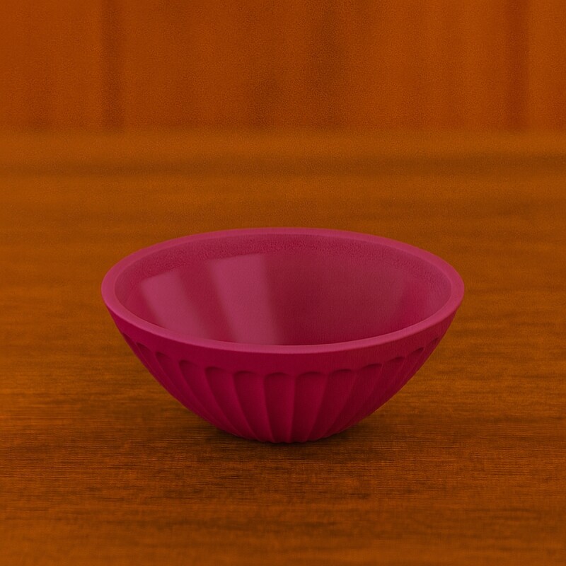 Bowl de plástico 1lts MAGENTA