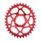 Plato Absolute Black Sram Dm 36t Rojo