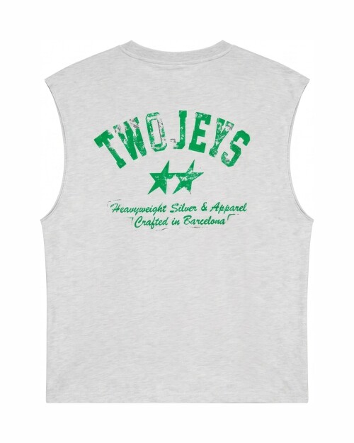 Musculosa TwoJeys Basic Dirty - Gris Musculosa TwoJeys Basic Dirty - Gris