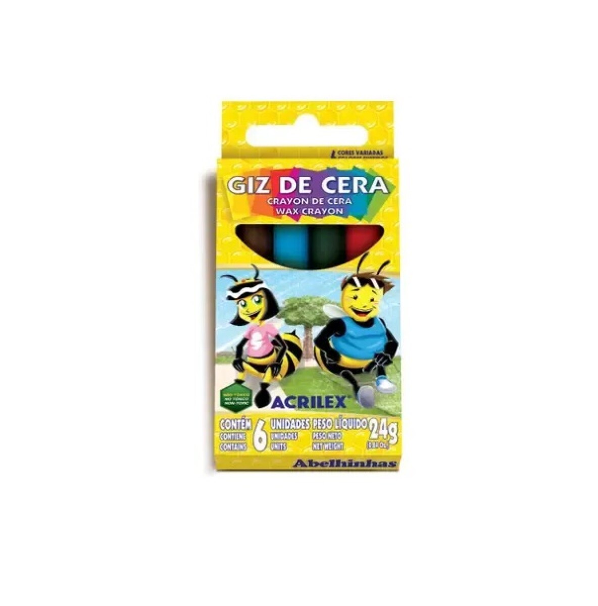 Crayola Acrilex 9006 Caja 6 Col 