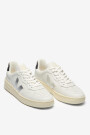 V-90 LEATHER WHITE SILVERBLACK Blanco