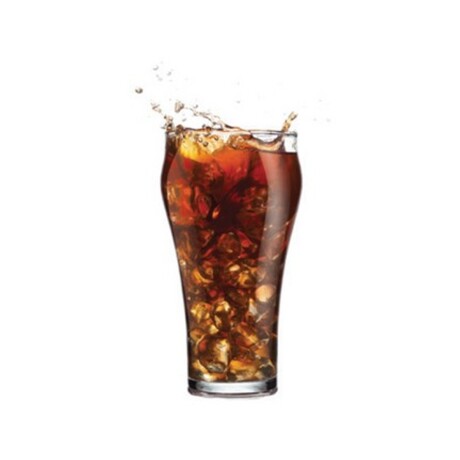 Set de 6 Vasos Largos Multiuso en Vidrio de 405ml Ohana Transparente