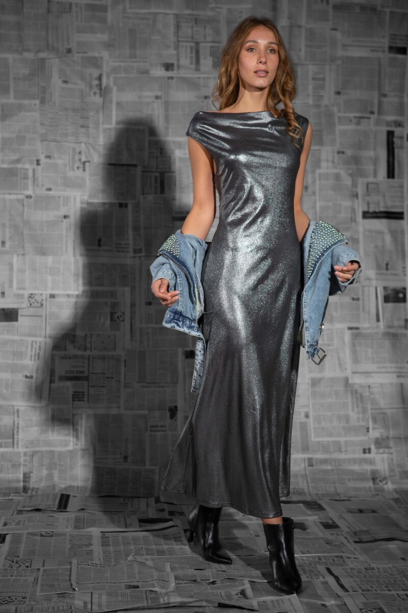 Vestido Lami Peltre